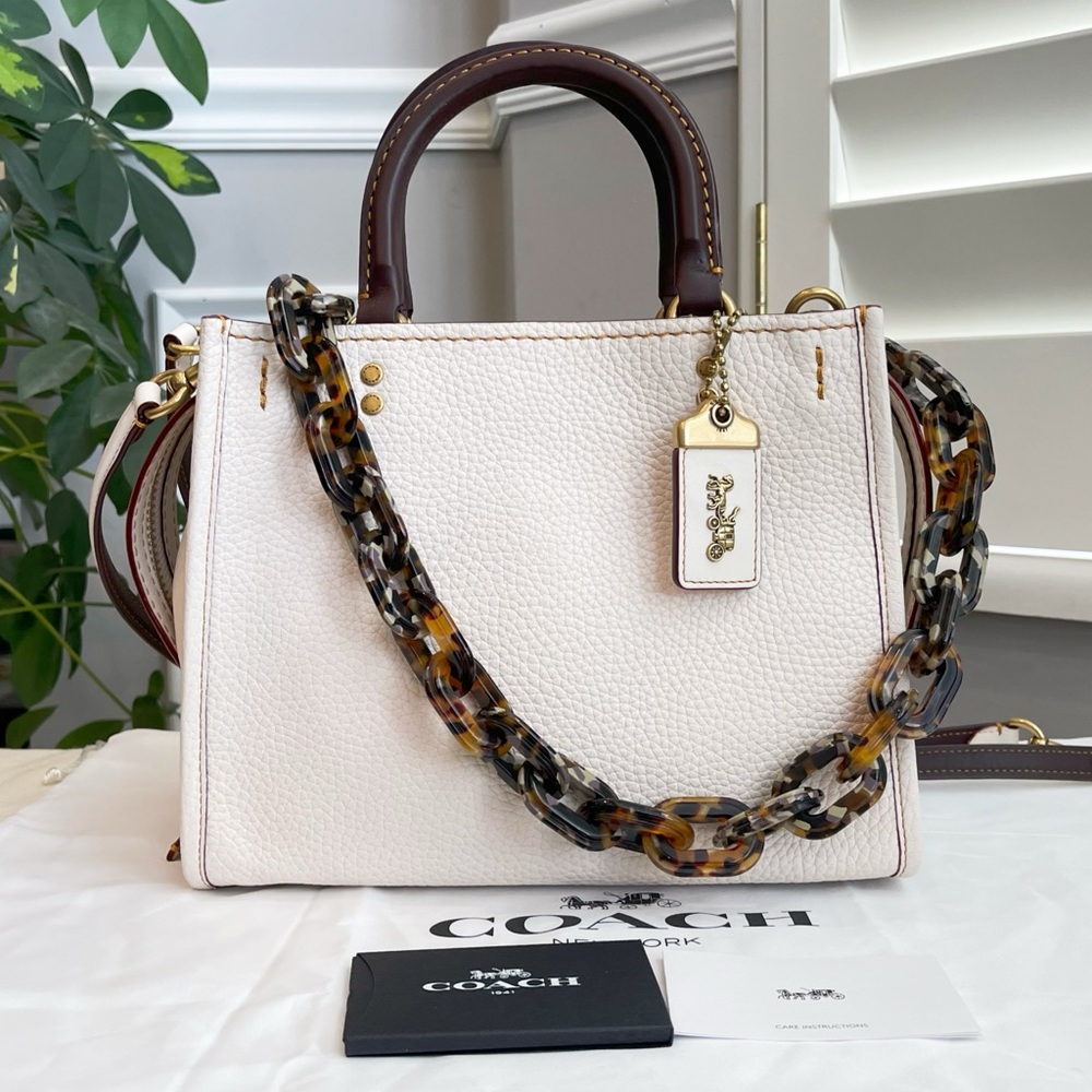 🔥NeW! Coach Rogue 25 And Extra Chain Strap